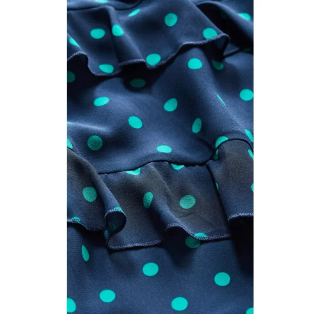 NWT City Chic Polka Dot Ruffle Mini Dress 20